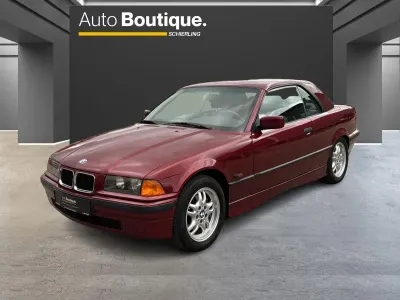 Gebraucht BMW 320 Cabriolet Sport Line 150 PS (110 kW) 1996 Rot Cabrio