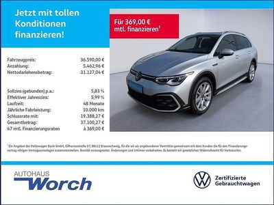 Usata VW Golf Alltrack 200 CV (147 kW) 2024 Argento Station wagon