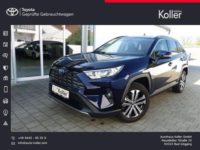 Gebraucht Toyota RAV4 Hybrid Team 218 PS (160 kW) 2022 Blau SUV