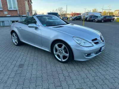 Gebraucht Mercedes SLK200 AMG 163 PS (119 kW) 2004 Silber Cabrio
