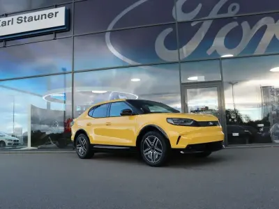 Neu Ford Capri Standard Range 139 kW (190 PS) 2026 Vivid yellow SUV