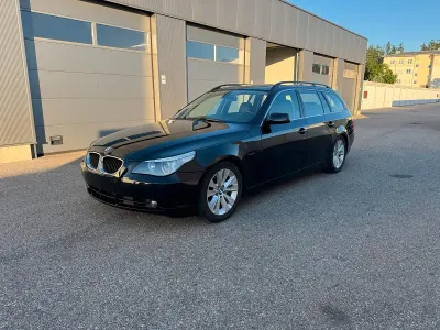 Gebraucht BMW 520 136 PS (100 kW) 2007 Schwarz Kombi