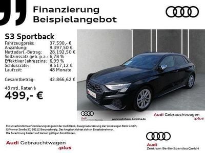 Gebraucht Audi S3 Sport 310 PS (228 kW) 2024 Mythosschwarz metallic Limousine