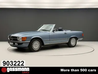 Gebraucht Mercedes 560 231 PS (169 kW) 1988 Blau Cabrio