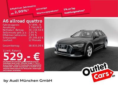 Mythosschwarz metallic Gebraucht 2022 Audi A6 Premium Kombi | 37.899 € (Teuer)