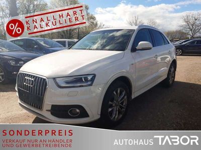 gebraucht Audi Q3 2.0 TDI S line Navi Xenon LM Keyless AHK PDC