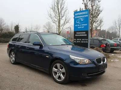 Używany BMW 530 Advantage 272 KM (200 kW) 2008 Niebieski Sedan/Limuzyna