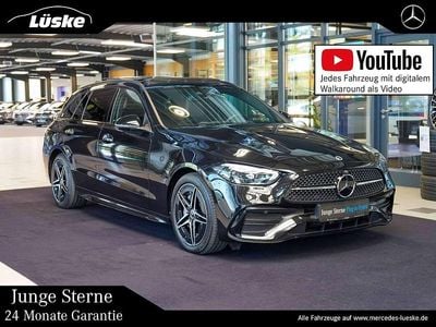 Second-hand Mercedes C300e AMG line 313 CP (230 kW) 2024 Negru Break