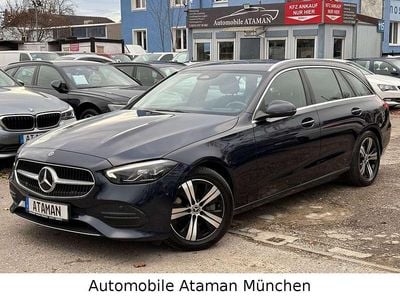 Cavansitblau metalliclack Gebraucht 2021 Mercedes C220 Avantgarde Kombi | 21.990 € (Guter Preis)