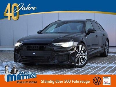 Mythosschwarz metallic (metallic) Gebraucht 2022 Audi A6 S-Line Kombi | 46.439 € (Etwas zu teuer)