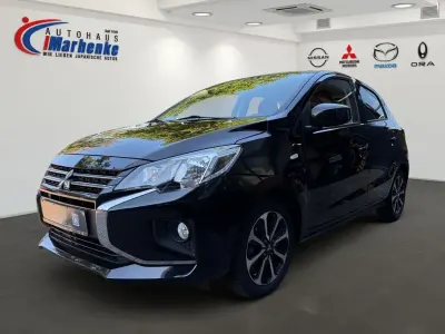 Gebraucht Mitsubishi Space Star Spirit+ 71 PS (52 kW) 2021 Schwarz Kleinwagen