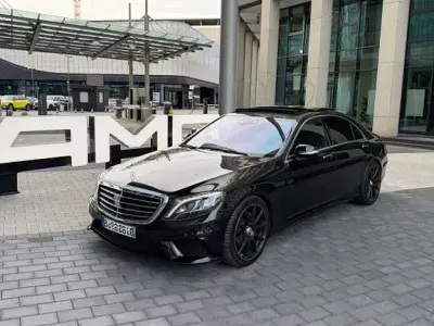 Brugt Mercedes S350 AMG 258 HK (189 kW) 2014 Sort Sedan