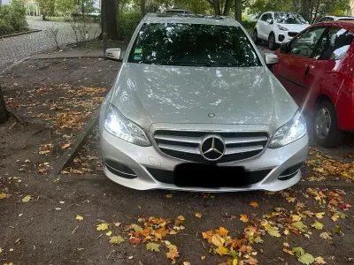Brugt Mercedes E200 Avantgarde 136 HK (100 kW) 2014 Sølv Sedan
