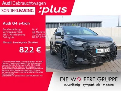 Gebraucht Audi Q4 e-tron S-Line 250 kW (340 PS) 2026 Schwarz SUV