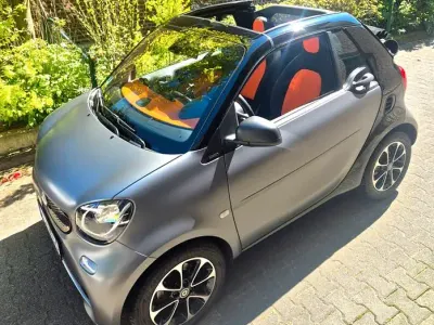 Second-hand Smart ForTwo Cabrio Passion 71 CP (52 kW) 2017 Gri Cabrio