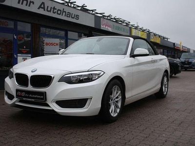 Usata BMW 220 184 CV (135 kW) 2015 Bianco Cabrio