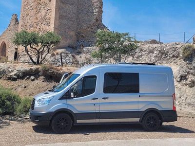 Gebraucht Ford Transit 170 PS (125 kW) 2017 Silber Van / Kleinbus