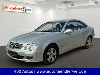 Używany Mercedes CLK280 Elegance 231 KM (169 kW) 2006 Srebrny Coupe