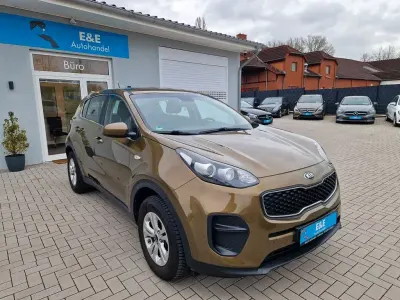 Brugt Kia Sportage Attract 132 HK (97 kW) 2016 Grøn SUV