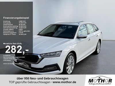 Gebraucht Skoda Octavia Style 150 PS (110 kW) 2022 Weiß Kombi