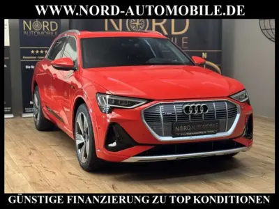 Gebraucht Audi e-tron S-Line 300 kW (408 PS) 2021 Rot SUV