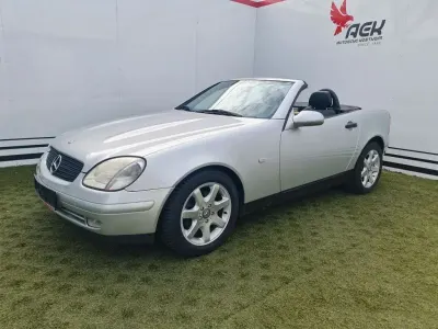 Brugt Mercedes SLK200 136 HK (100 kW) 1998 Sølv Cabriolet