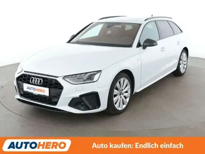 Gebraucht Audi A4 S-Line 163 PS (119 kW) 2021 Weiß Kombi