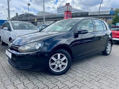 Gebraucht VW Golf VI Comfortline 122 PS (89 kW) 2009 Schwarz Kleinwagen