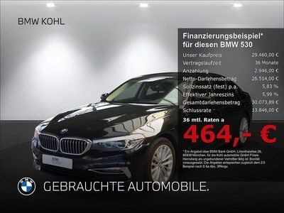 Second-hand BMW 530 Luxury Line 252 CP (185 kW) 2019 Negru Berlinǎ