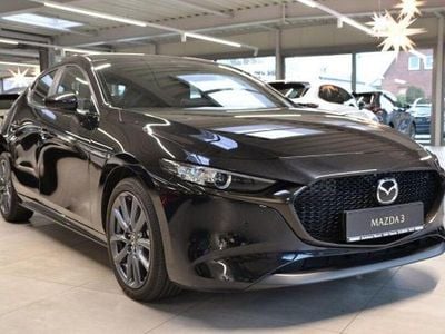 Schwarz Gebraucht 2023 Mazda 3 Exclusive-Line Limousine | 20.950 € (Superpreis)