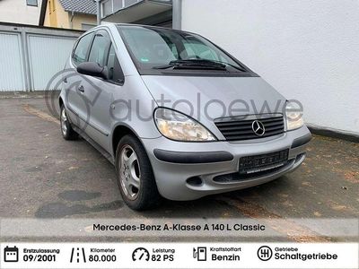 Brugt Mercedes A140 82 HK (60 kW) 2001 Sølv Sedan