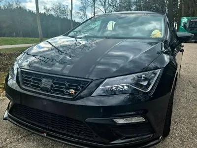 Usata Seat Leon FR 184 CV (135 kW) 2017 Nero Berlina