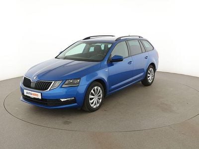 Occasion Skoda Octavia Soleil 150 PK (110 kW) 2020 Blauw Stationwagen