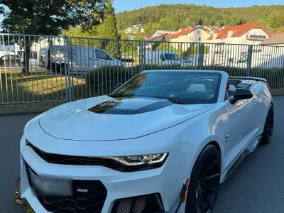 Gebraucht Chevrolet Camaro ZL1 461 PS (339 kW) 2019 Weiß Cabrio