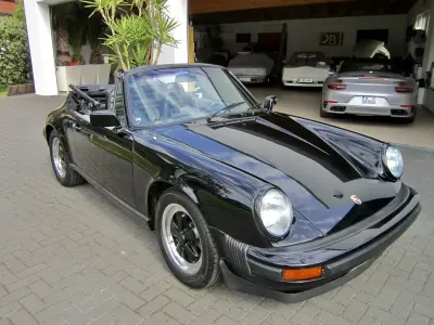 Occasion Porsche 911 179 ch (131 kW) 1983 Noir Cabriolet