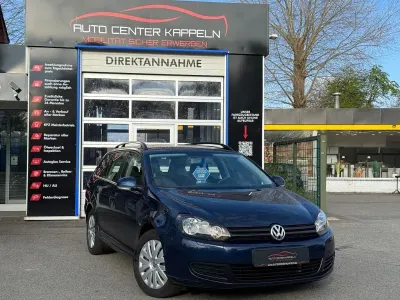 Gebraucht VW Golf VII Trendline 105 PS (77 kW) 2012 Blau Kombi