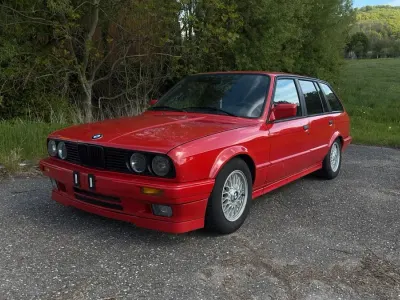 Brugt BMW 318 Basis 113 HK (83 kW) 1993 Rød Stationcar
