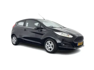 Gebraucht Ford Fiesta Titanium 97 PS (71 kW) 2014 Schwarz Kleinwagen