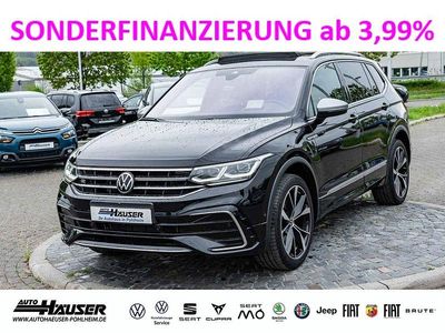 Gebraucht VW Tiguan Allspace R-line 245 PS (180 kW) 2021 Schwarz SUV