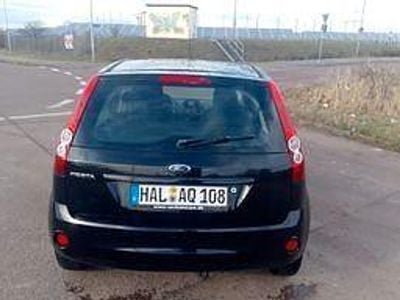 Gebraucht Ford Fiesta Ambiente 69 PS (50 kW) 2007 Schwarz Kleinwagen
