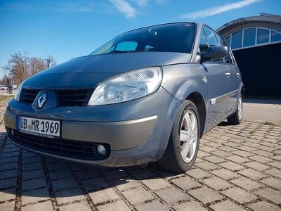 Gebraucht Renault Scénic II Authentique 106 PS (77 kW) 2006 Grau Van / Kleinbus