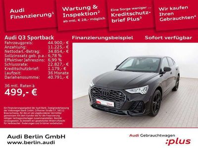 gebraucht Audi Q3 Q3 Sportback S lineSportback S line 40 TDI qu. S tr. ALCANT 360°