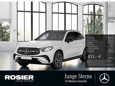 Weiss / polarweiß Gebraucht 2024 Mercedes GLC200 AMG SUV | 52.385 € (Fairer Preis)