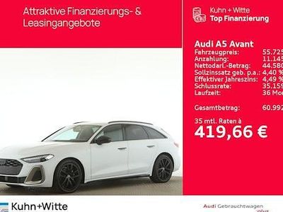 Gebraucht Audi A5 Edition .1 204 PS (150 kW) 2025 Gletscherweiß metallic Kombi