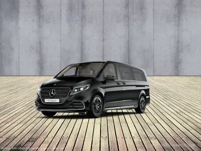 Gebraucht Mercedes V300 Avantgarde 237 PS (174 kW) 2025 Schwarz Van / Kleinbus