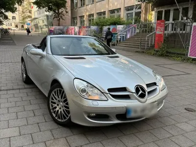 Gebraucht Mercedes SLK200 163 PS (119 kW) 2006 Silber Cabrio