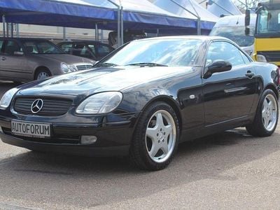 Usata Mercedes SLK200 136 CV (100 kW) 1997 Nero Cabrio