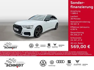 Używany Audi A6 Sport 367 KM (269 kW) 2023 Biały Kombi
