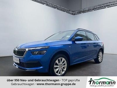 Usata Skoda Kamiq Clever 110 CV (80 kW) 2021 Blu SUV