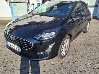 Gebraucht Ford Fiesta Titanium 125 PS (91 kW) 2024 Obsidianschwarz metallic Limousine